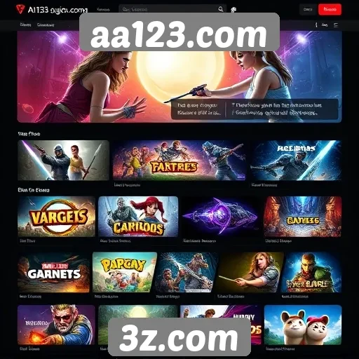 Plataforma aa123.com oferece jogos para diferentes públicos