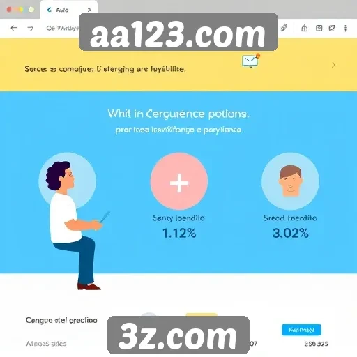 Experiência do usuário no site aa123.com avaliada