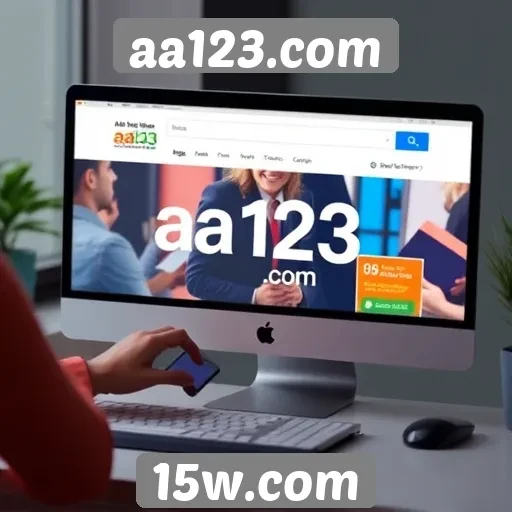 Review da interface do usuário do aa123.com